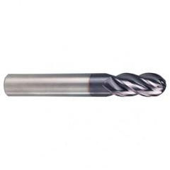 5/8 TuffCut XR 4 Flute Carbide End Mill Ball Nose - Benchmark Tooling