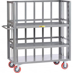 Little Giant - 3,600 Lb Capacity, 2 Shelf, Shelf Truck - 60" Long x 24" Wide x 57" High - Benchmark Tooling
