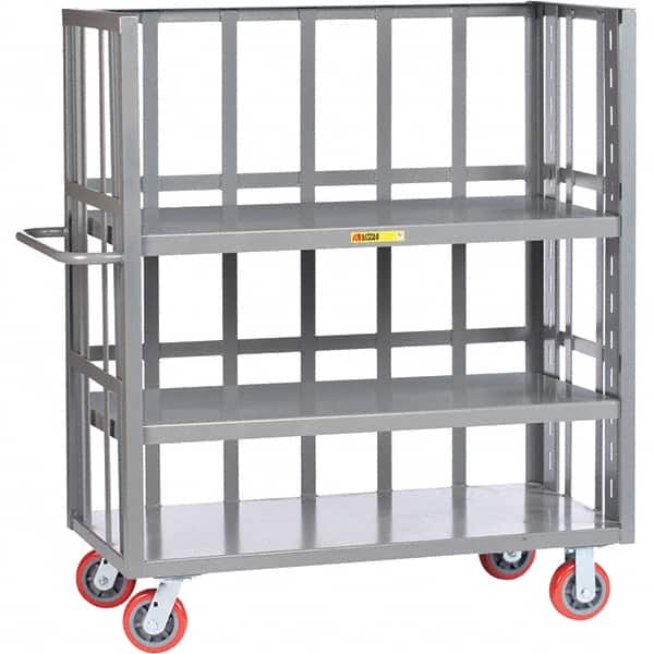 Little Giant - 3,600 Lb Capacity, 2 Shelf, Shelf Truck - 60" Long x 30" Wide x 57" High - Benchmark Tooling