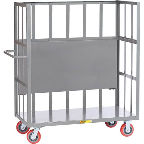 Little Giant - 3,600 Lb Capacity, 1 Shelf, Shelf Truck - 60" Long x 30" Wide x 57" High - Benchmark Tooling