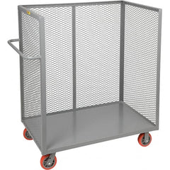 Little Giant - 3,600 Lb Capacity, 3-Sided Truck - 60" Long x 30" Wide x 57" High - Benchmark Tooling