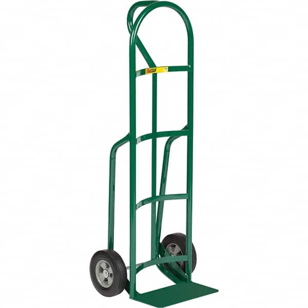 Little Giant - 800 Lb Capacity 49" OAH Hand Truck - Loop Handle, Steel, Rubber Wheels - Benchmark Tooling