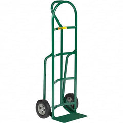 Little Giant - 800 Lb Capacity 49" OAH Hand Truck - Loop Handle, Steel, Rubber Wheels - Benchmark Tooling