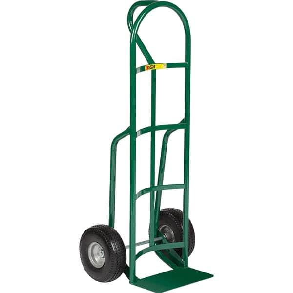 Little Giant - 800 Lb Capacity 49" OAH Hand Truck - Loop Handle, Steel, Flat-Free Microcellular Foam Wheels - Benchmark Tooling
