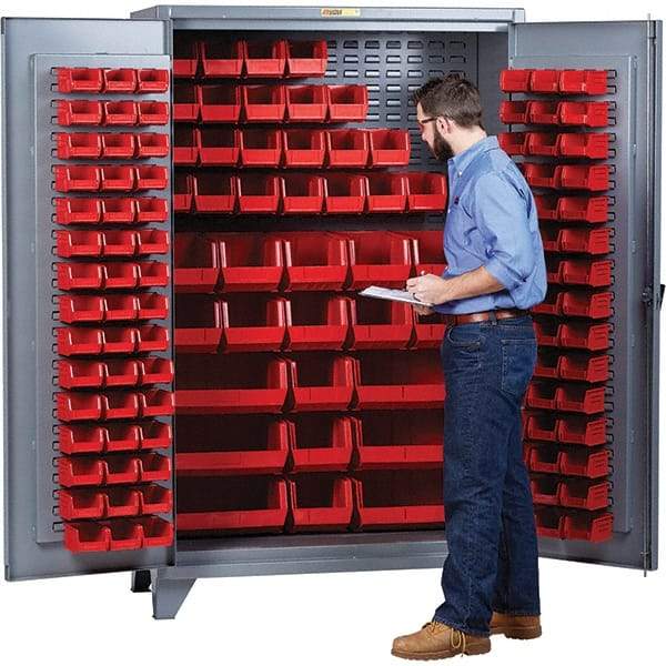 Little Giant - Storage Cabinet - Steel, 60" Wide x 32" Deep x 78" High - Benchmark Tooling