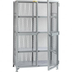 Little Giant - 3 Shelf Storage Cabinet - Steel, 49" Wide x 33" Deep x 78" High - Benchmark Tooling