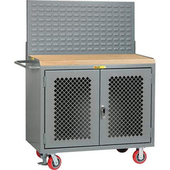Little Giant - 3,600 Lb Capacity Mobile Cabinet - 48" Wide x 64" High - Benchmark Tooling