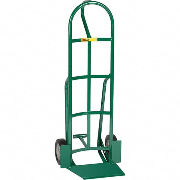 Little Giant - 800 Lb Capacity 49" OAH Hand Truck - Loop Handle, Steel, Rubber Wheels - Benchmark Tooling