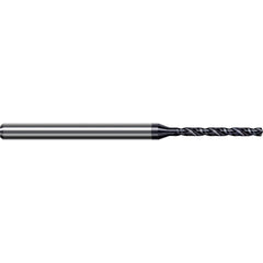 Harvey Tool - #36, 140° Point, Solid Carbide Micro Drill Bit - Exact Industrial Supply