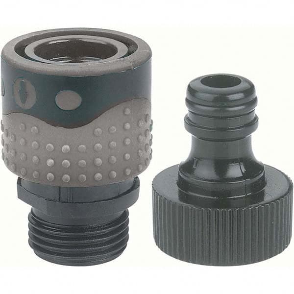 Gilmour - Garden Hose Fittings & Repair Kits Type: Connector Connector Type: Male; Female - Benchmark Tooling