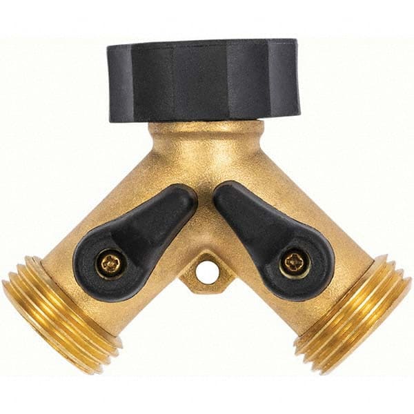 Gilmour - Garden Hose Fittings & Repair Kits Type: Shut-Off Valve Connector Type: Female; Male - Benchmark Tooling