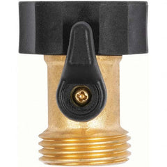 Gilmour - Garden Hose Fittings & Repair Kits Type: Shut-Off Valve Connector Type: Female; Male - Benchmark Tooling