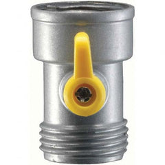 Nelson - Garden Hose Fittings & Repair Kits Type: Shut-Off Valve Connector Type: Female; Male - Benchmark Tooling