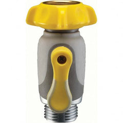 Nelson - Garden Hose Fittings & Repair Kits Type: Shut-Off Valve Connector Type: Female; Male - Benchmark Tooling