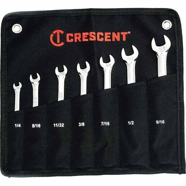 Crescent - Wrench Sets Tool Type: Combination Wrench System of Measurement: Inch - Benchmark Tooling