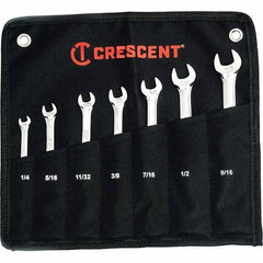 Crescent - Wrench Sets Tool Type: Combination Wrench System of Measurement: Inch - Benchmark Tooling