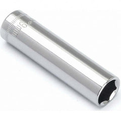 Deep Hand Socket: 9 mm Socket, 6-Point Polished