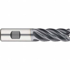 Guhring - 1" Diam 5 Flute Solid Carbide 0.03" Corner Radius End Mill - Benchmark Tooling