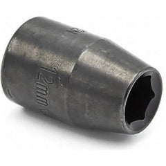 Crescent - Impact Sockets Drive Size (Inch): 1/2 Size (mm): 18.0 - Benchmark Tooling