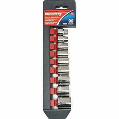 Crescent - Socket Sets Measurement Type: Inch Drive Size: 3/8 - Benchmark Tooling