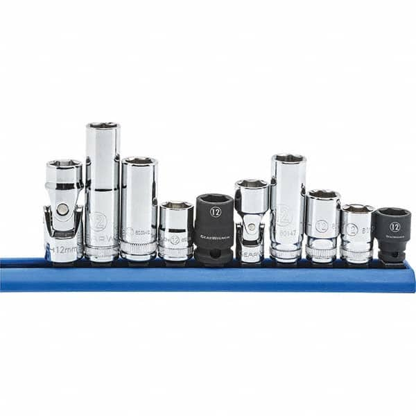 GEARWRENCH - Socket Sets Measurement Type: Metric Drive Size: 1/4, 3/8 - Benchmark Tooling