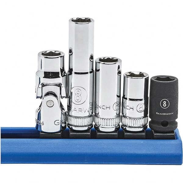 GEARWRENCH - Socket Sets Measurement Type: Metric Drive Size: 1/4 - Benchmark Tooling