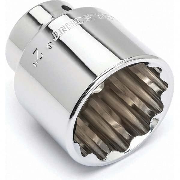 Crescent - Hand Sockets Drive Size (Inch): 3/4 Size (Inch): 2 - Benchmark Tooling