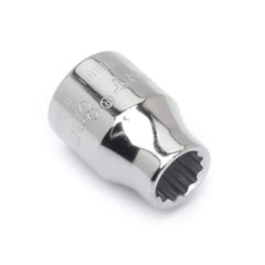 Hand Socket: 3/8″ Drive, 8 mm Socket, 12-Point Polished