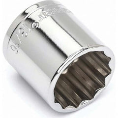 Hand Socket: 3/8″ Drive, 13/16″ Socket, 12-Point Polished