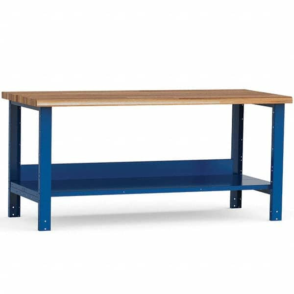 Rousseau Metal - Stationary Work Benches, Tables Type: Work Bench Top Material: Laminated Wood - Benchmark Tooling