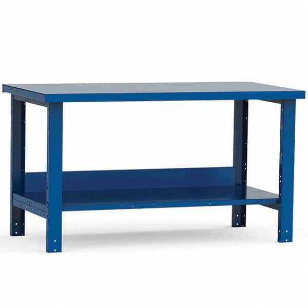 Rousseau Metal - Stationary Work Benches, Tables Type: Work Bench Top Material: Painted Steel - Benchmark Tooling