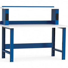 Rousseau Metal - Stationary Work Benches, Tables Type: Work Bench Top Material: Laminated Plastic - Benchmark Tooling
