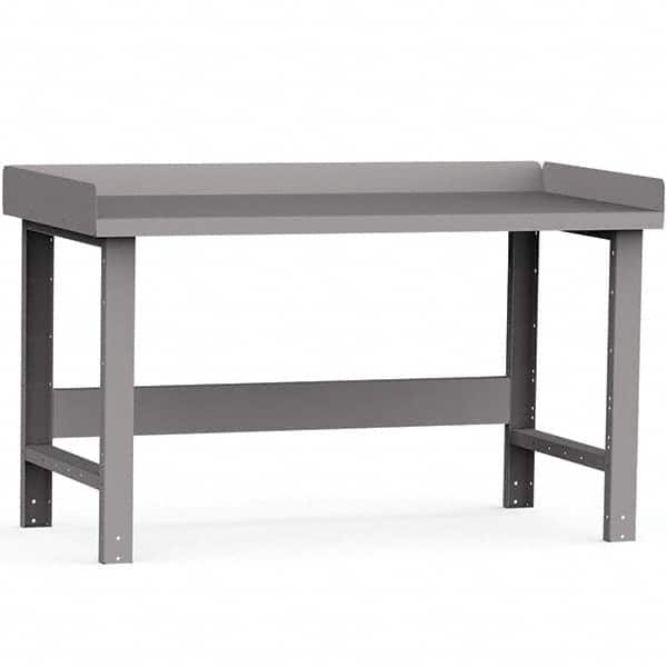 Rousseau Metal - Stationary Work Benches, Tables Type: Work Bench Top Material: Painted Steel - Benchmark Tooling