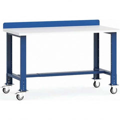 Rousseau Metal - Mobile Work Benches Type: Mobile Workbench Length: 60 (Inch) - Benchmark Tooling