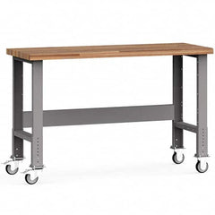 Rousseau Metal - Stationary Workstations Type: Work Center Load Capacity (Lb.): 700 - Benchmark Tooling