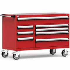 Rousseau Metal - Tool Roller Cabinets Drawers Range: 5 - 10 Drawers Width Range: 48" and Wider - Benchmark Tooling