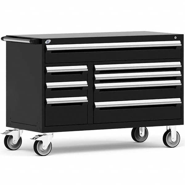 Rousseau Metal - Tool Roller Cabinets Drawers Range: 5 - 10 Drawers Width Range: 48" and Wider - Benchmark Tooling