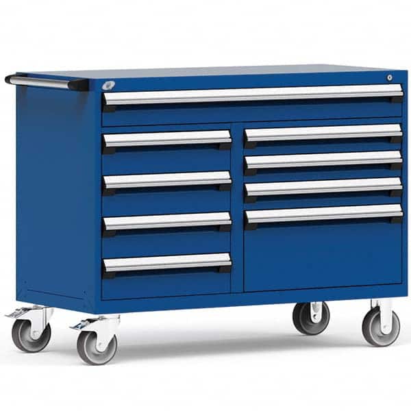 Rousseau Metal - Tool Roller Cabinets Drawers Range: 5 - 10 Drawers Width Range: 48" and Wider - Benchmark Tooling