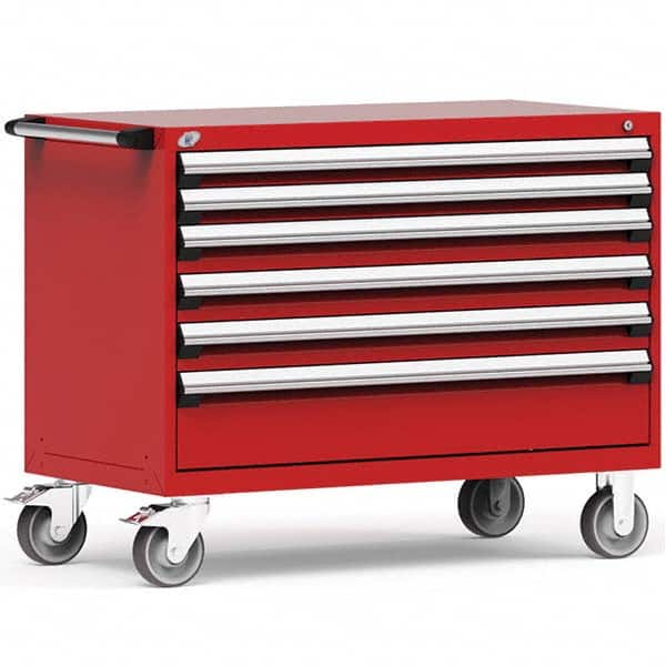 Rousseau Metal - Tool Roller Cabinets Drawers Range: 5 - 10 Drawers Width Range: 48" and Wider - Benchmark Tooling