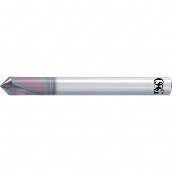 OSG - Spotting Drills Drill Point Angle: 140 Spotting Drill Material: Solid Carbide - Benchmark Tooling