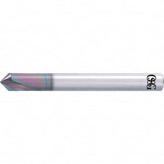 OSG - Spotting Drills Drill Point Angle: 140 Spotting Drill Material: Solid Carbide - Benchmark Tooling