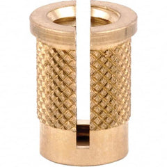 E-Z LOK - Press Fit Threaded Inserts Type: Flanged For Material Type: Plastic - Benchmark Tooling