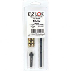 E-Z LOK - Thread Repair Kits Insert Thread Size (Inch): #10-32 Includes Drill: Yes - Benchmark Tooling