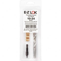 E-Z LOK - Thread Repair Kits Insert Thread Size (Inch): #10-24 Includes Drill: Yes - Benchmark Tooling