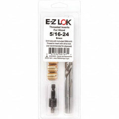 E-Z LOK - Thread Repair Kits Insert Thread Size (Inch): 5/16-24 Includes Drill: Yes - Benchmark Tooling