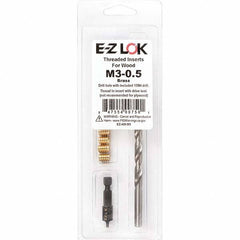 E-Z LOK - Thread Repair Kits Insert Thread Size (mm): M3x0.50 Includes Drill: Yes - Benchmark Tooling