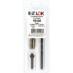 E-Z LOK - Thread Repair Kits Insert Thread Size (Inch): #10-24 Includes Drill: Yes - Benchmark Tooling