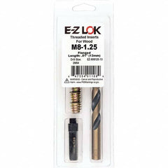 E-Z LOK - Thread Repair Kits Insert Thread Size (mm): M8x1.25 Includes Drill: Yes - Benchmark Tooling