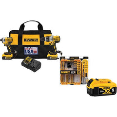 DeWALT - Cordless Tool Combination Kits Voltage: 20 Tools: Hammerdrill & Impact Driver - Benchmark Tooling