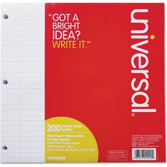 UNIVERSAL - Note Pads, Writing Pads & Notebooks Writing Pads & Notebook Type: Filler Paper Size: 8 x 10-1/2 - Benchmark Tooling